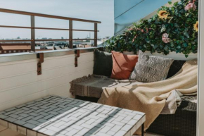 Seaview Loft with Private Balcony and Sauna